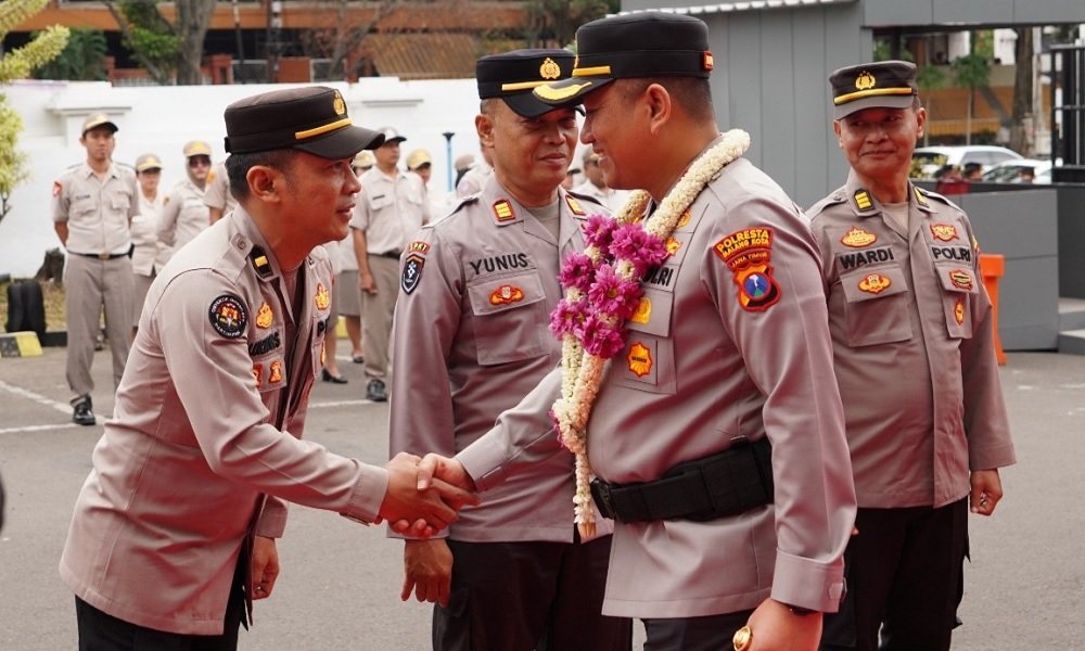 475-Kombes Pol Danang Kapolresta Malang Kota Kombes Pol Danang Setiyo Pambudi Resmi Pimpin Polresta Malang Kota