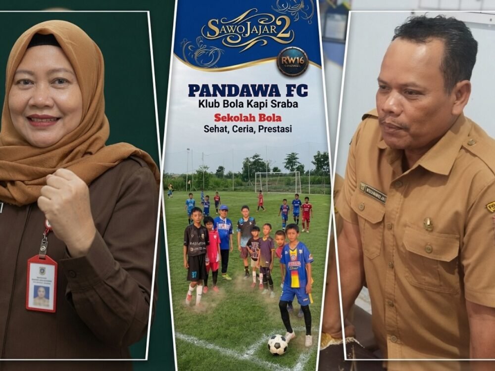 524a-Camat Pakis, Pandawa FC dan Lurah Mangliawan Camat Pakis dan Kades Mangliawan Apresiasi Sekolah Bola Kapi Sraba