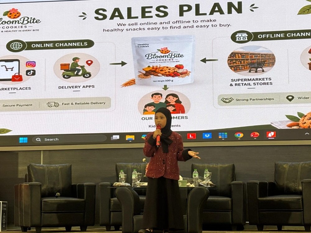 Best Healthy Innovation Award Simak Ide Inspiratif Bocah 8 Tahun Ciptakan Kue Sehat Bebas Gula Hingga Raih Best Healthy Innovation Award