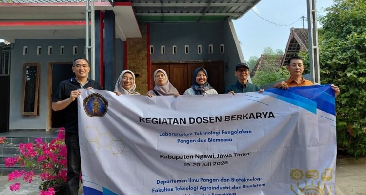 Dosen FTAB UB Dampingi CV Sumber Pangan Lestari Menuju Sertifikasi GMP dan HACCP Internasional