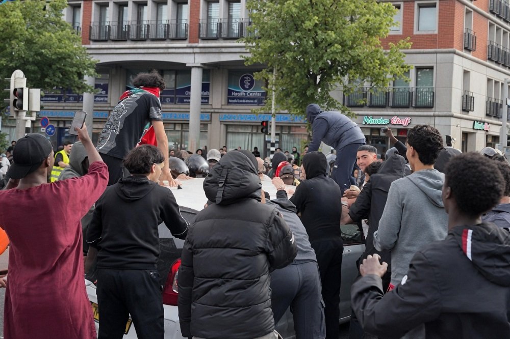 Imigran Maroko Rusuh Imigran Asal Maroko Rusuh di Den Haag dan Rotterdam Pasca Timnya Menang Atas Belanda