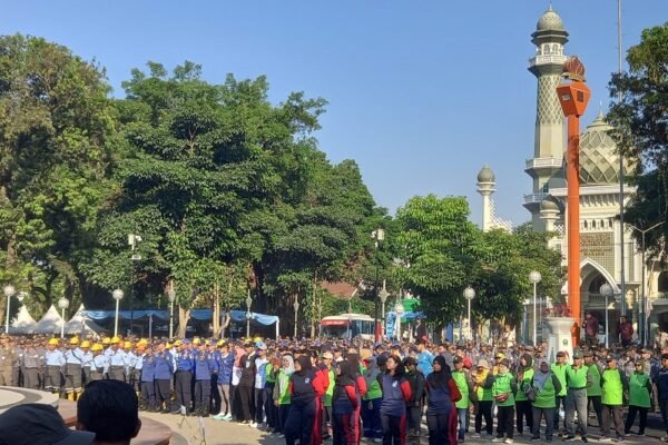 Wujudkan Indonesia ASRI, Kota Malang Jadi Tuan Rumah Aksi Nasional Satpol PP dan Satlinmas