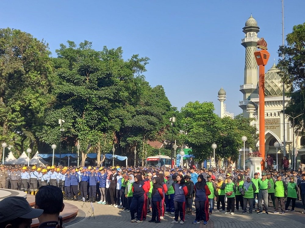 Wujudkan Indonesia ASRI, Kota Malang Jadi Tuan Rumah Aksi Nasional Satpol PP dan Satlinmas