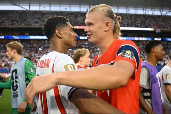 Dua Sahabat Jadi Sorotan, Kiprah Jude Bellingham dan Kans Cetak Gol Erling Haaland