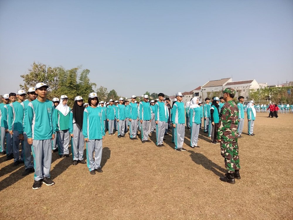 Wujud Sinergi Kodim 0833/Kota Malang dan Sekolah Lewat MPLS, Bentuk Generasi Berkarakter, Disiplin dan Cinta Tanah Air