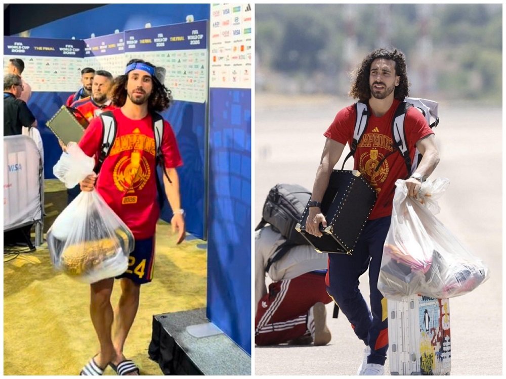 Marc Cucurella Lego Piala Dunia Viral! Momen Kocak Marc Cucurella Membawa LEGO Piala Dunia Pancing Reaksi Netizen