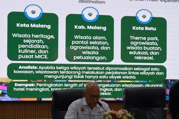 Konsep Pariwisata Terpadu Malang Raya Dapat Dukungan PHRI Kota Malang Demi Dongkrak Lama Tinggal Wisatawan