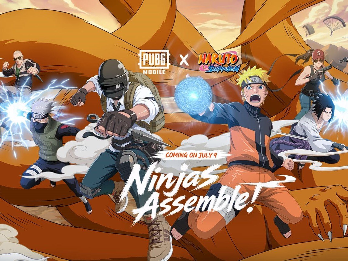 Tencent Umumkan Crossover Masif PUBG Mobile Naruto Shippuden di Pembaruan Versi 4.5