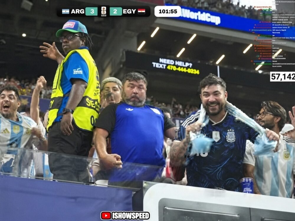 IShowSpeed Kembali Dapat Perlakuan Rasis dari Suporter Argentina, FIFA Lakukan Investigasi