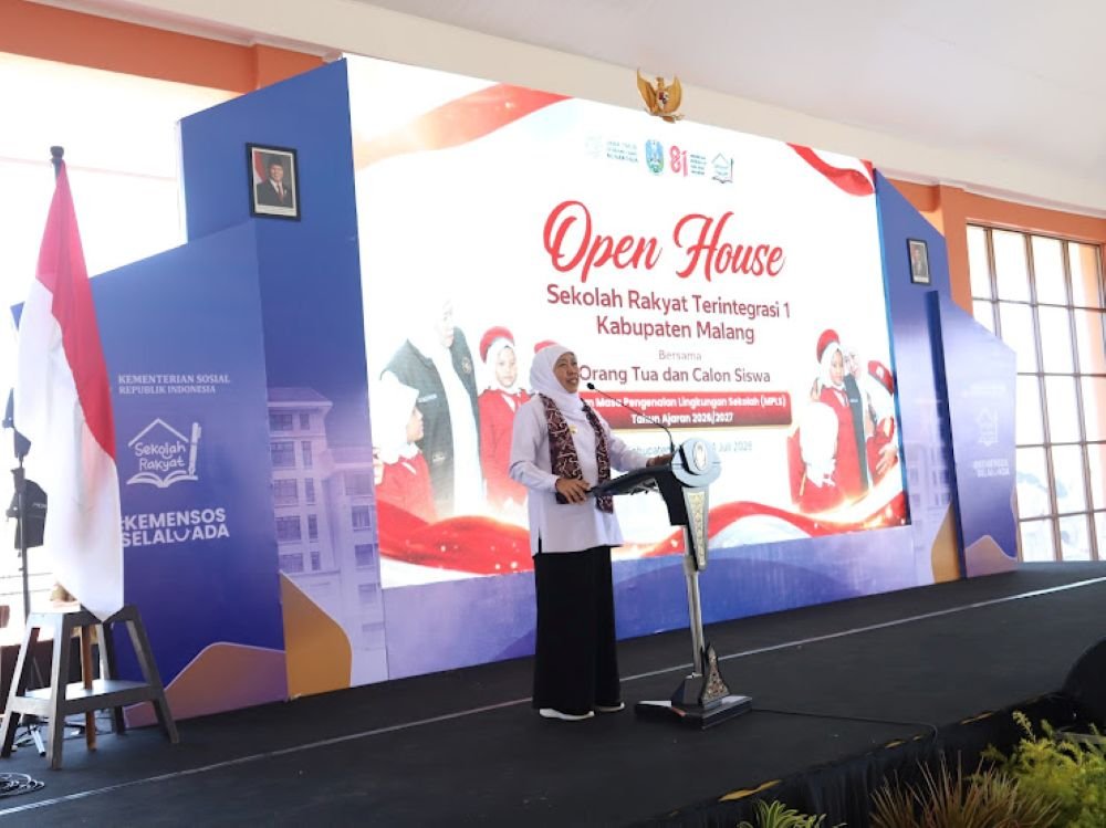 Hadiri Pembukaan MPLS Sekolah Rakyat di Malang, Gubernur Jatim Beri Pesan Ini