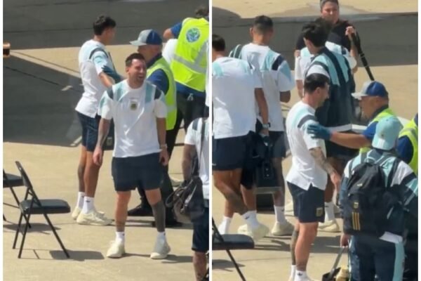 Momen Lionel Messi Ngakak Saat Tim Argentina Jalani Pemeriksaan di Bandara Viral, Komentar Netizen Kocak