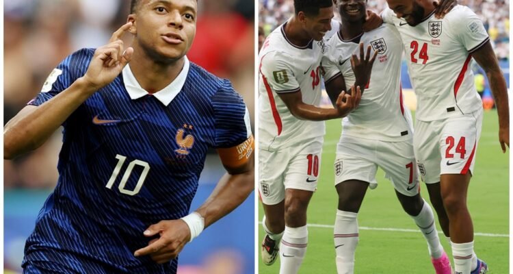Bukan Pertandingan Final Namun Spektakuler, Simak Catatan Menarik di Laga Inggris vs Prancis
