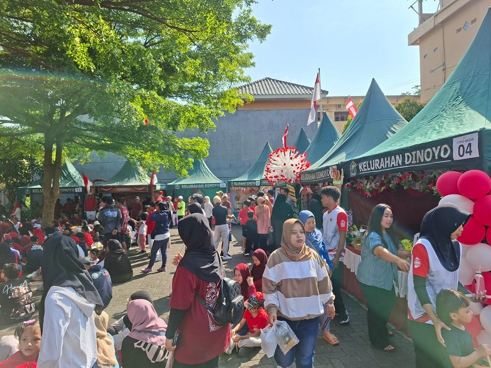 Antusiasme Tinggi, Warga RW 02 Dinoyo Malang Meriahkan HUT ke-81 RI dengan Semangat Guyub
