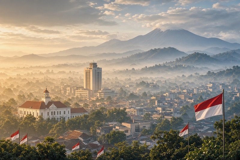 Cuaca Malang Raya Hari Ini, 17 Agustus 2026: Udara Kabur Masih Mendominasi, Suhu Tembus 31°C