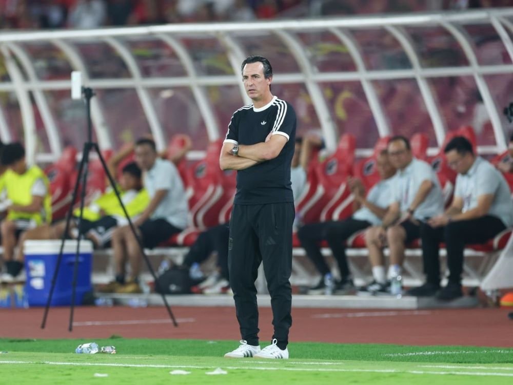 Aston Villa Indonesia All Stars Imbas Keunggulan Telak Aston Villa atas Indonesia All Star, Unai Emery Optimis