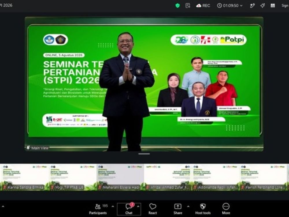 FTAB UB Gelar STPI IV 2026 Jadi Sinergi Inovasi untuk Pertanian Berkelanjutan
