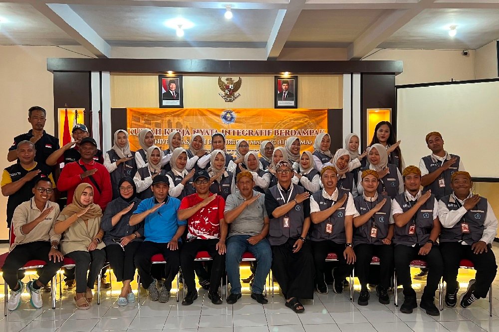 Usung Kearifan Lokal dan Teknologi, KKN UNIKAMA 2026 Resmi Mulai di Sumberpasir Malang