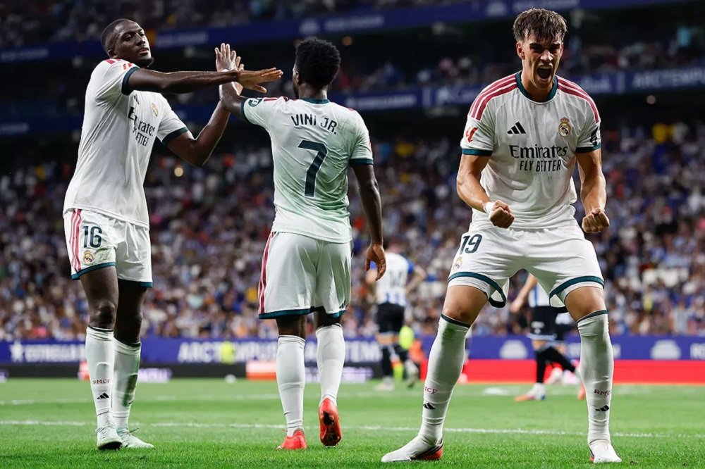 Real Madrid Espanyol Real Madrid Awali La Liga dengan Kemenangan atas Espanyol