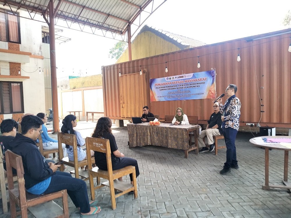 UNIKAMA biokonversi sampah organik UNIKAMA Gelar Pelatihan Teknologi Biokonversi Sampah Organik, Mahasiswa Diajak Kelola Sampah dari Kos