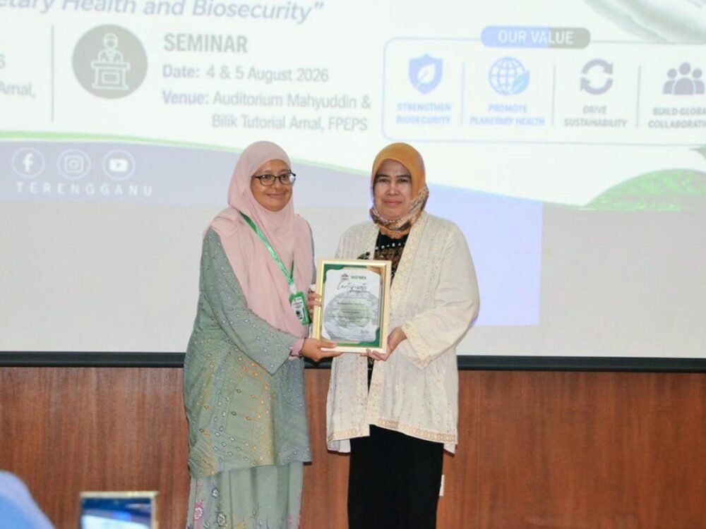 Guru Besar Genetika Molekuler FSTeM UB Tampil Sebagai Pembicara utama di BISES UMT Terengganu Malaysia