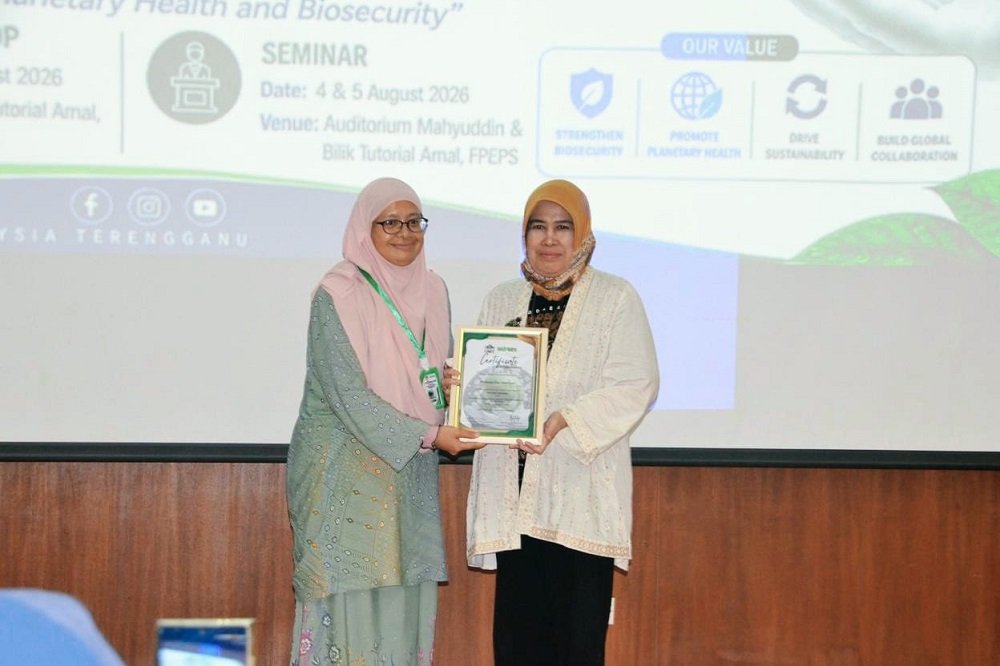 Guru Besar Genetika Molekuler FSTeM UB Tampil Sebagai Pembicara utama di BISES UMT Terengganu Malaysia