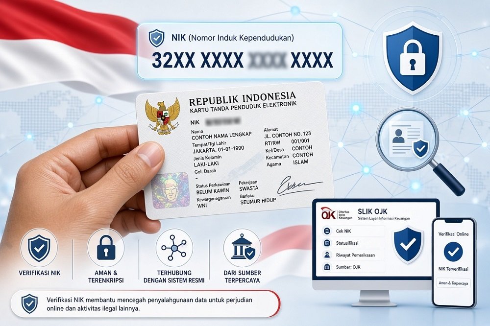 185-Ilustrasi cek judol di NIK KTP NIK KTP Dicurigai Dipakai Judol? Ini Cara Resmi Mengeceknya