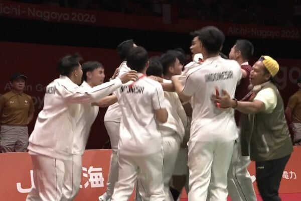 Tim Beregu Putra Indonesia Raih Emas Asian Games 2026 Usai Kalahkan China 3-2 Lewat Pertarungan Dramatis
