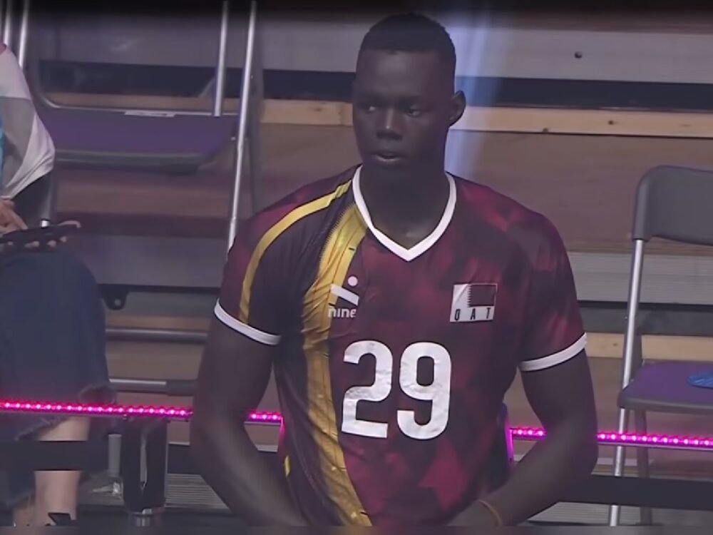 Mubarak Musa Thiik Madut, Raksasa Belia asal Qatar yang Jadi Fenomena Bola Voli Asia