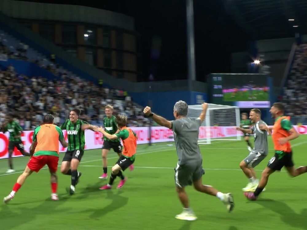 Sassuolo Kalahkan Juventus 3–2 Lewat Gol Telat Vasilije Adzic di Injury Time