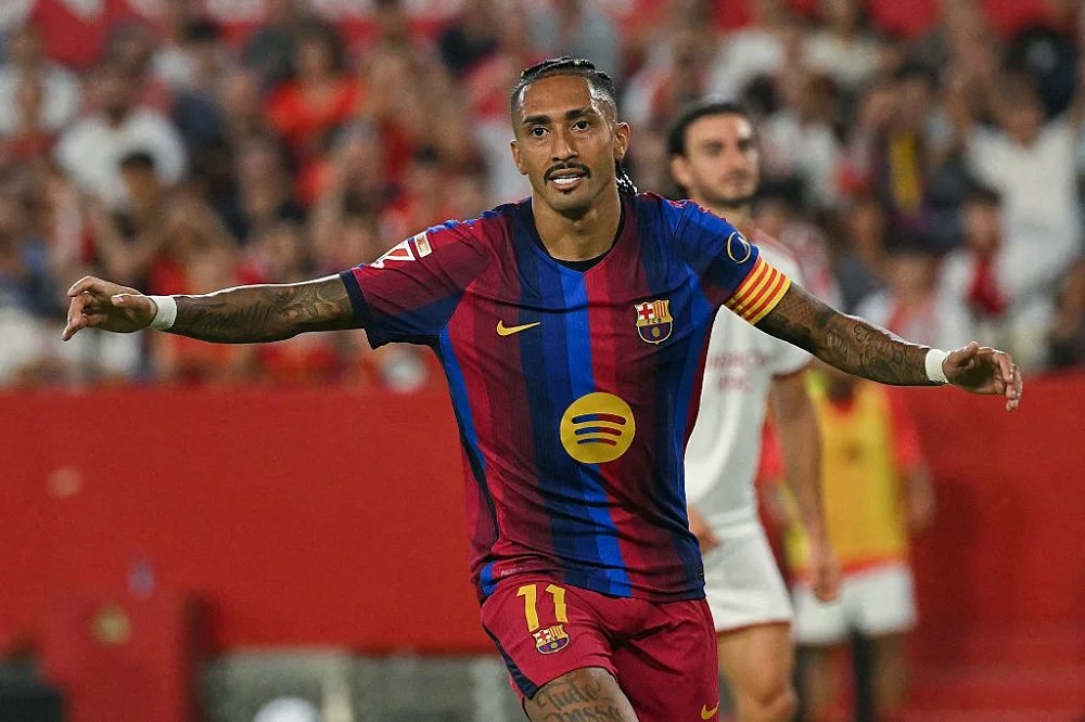 624-Raphinha Hattrick Barcelona Hajar Sevilla 3-1, Raphinha Cetak Hat-trick