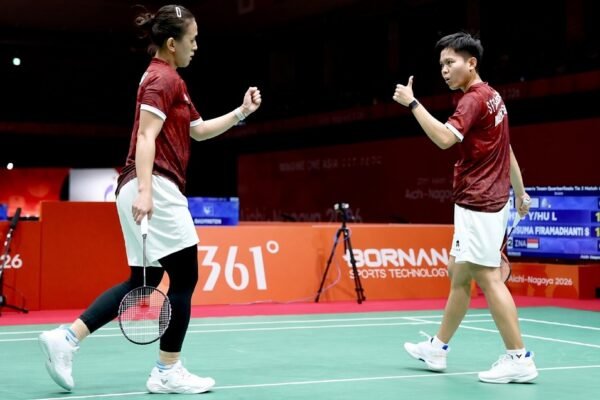 Amankan Medali, Tim Beregu Putri Indonesia lolos ke Semifinal Bulu Tangkis Asian Games 2026