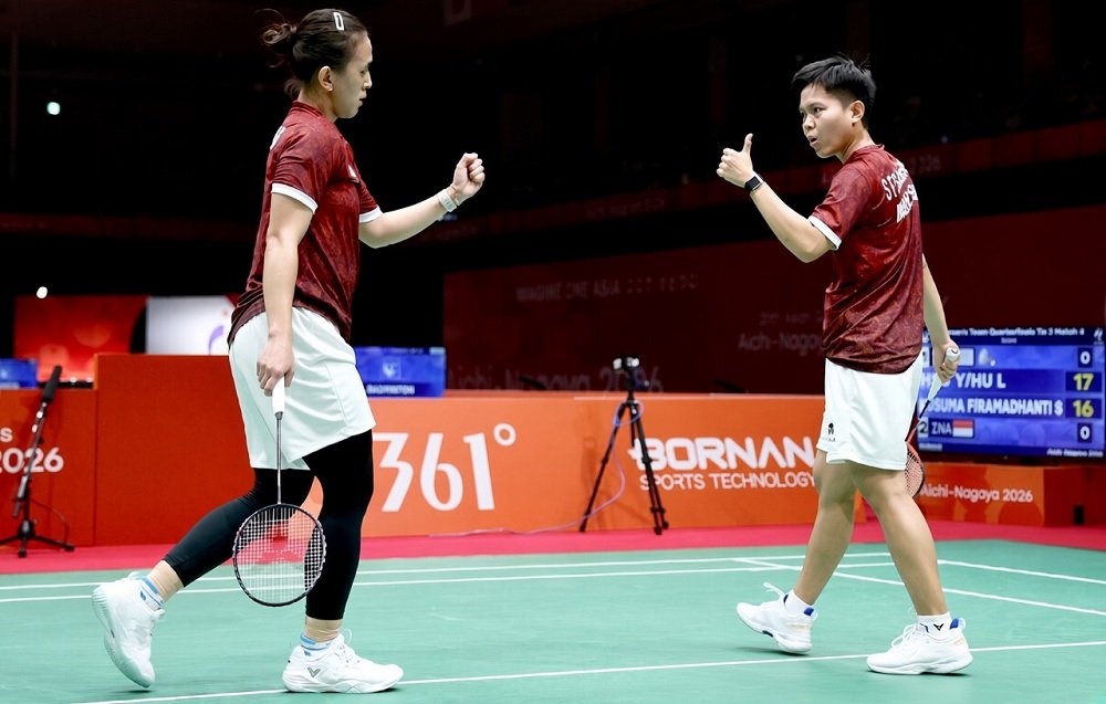 Amankan Medali, Tim Beregu Putri Indonesia lolos ke Semifinal Bulu Tangkis Asian Games 2026
