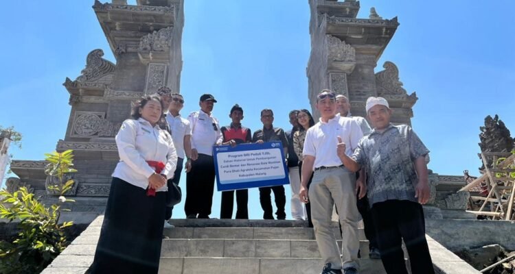 BRI Peduli–Danantara Bantu Renovasi Pura Dhali Agrahita Kabupaten Malang