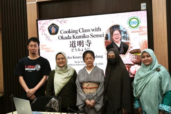 Mahasiswa FIB UB Belajar Budaya Lewat Cooking Class bersama IIMS Jepang