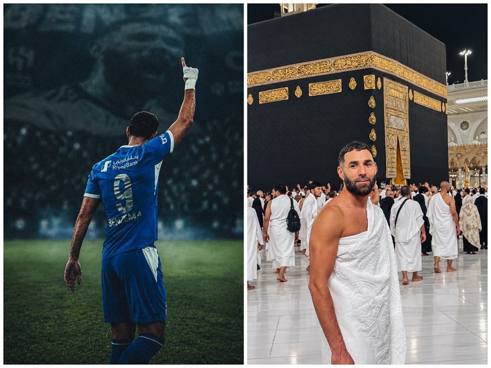Karim Benzema Laksanakan Ibadah Umroh Usai Tinggalkan Al Hilal