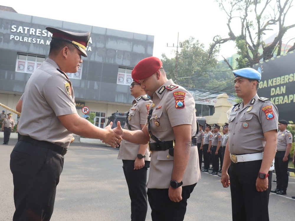 Kompol Septiawan Adi Prihartono Resmi Menjabat Kasatreskrim Polresta Malang Kota