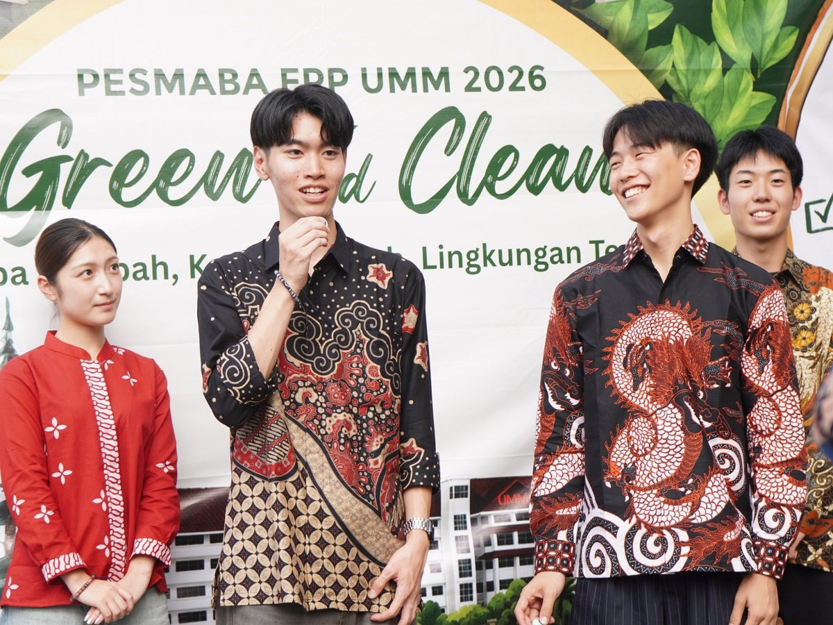 Eksplorasi Kopi Nusantara, Empat Mahasiswa Jepang Ikuti Summer Course di UMM