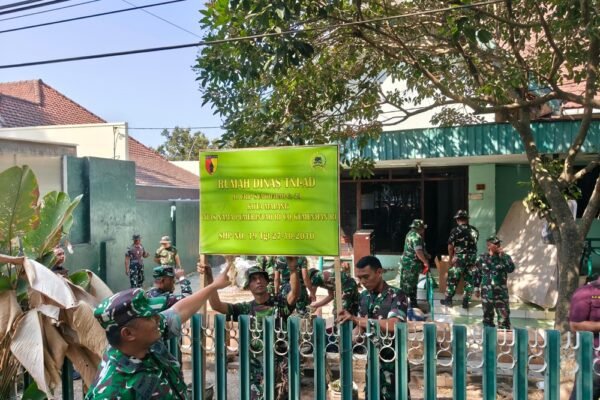 Humanis dan Persuasif, Kodim 0833/Kota Malang Tertibkan Rumah Dinas