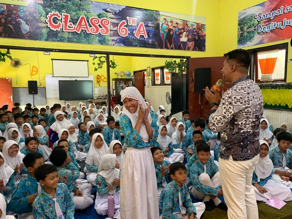 SDN Bandungrejosari Museum Keliling SDN Bandungrejosari 2 Malang Kenali Tinggalan Sejarah bersama Museum Keliling Disdikbud Kota Malang