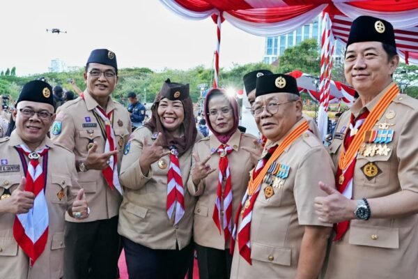 Hari Pramuka di UNESA, Sri Untari Apresiasi Program Bedah Rumah dan Pembentukan Karakter Gen