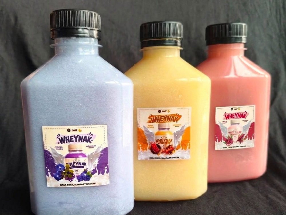 UB Keju Mozarella Mahasiswa UB Sulap Limbah Whey Keju Mozarella Jadi Minuman Antioksidan Bernilai Ekonomi