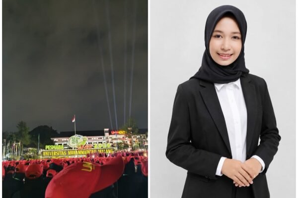 Usung Pesan Kemanusiaan dan Ramah Lingkungan, Flashlight Mob Gen. 26 Warnai Kemeriahan PESMABA UMM 2026