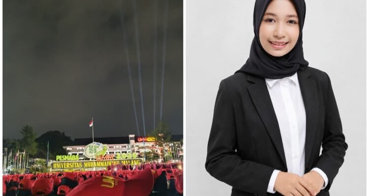 Usung Pesan Kemanusiaan dan Ramah Lingkungan, Flashlight Mob Gen. 26 Warnai Kemeriahan PESMABA UMM 2026