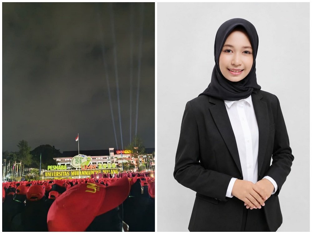 Usung Pesan Kemanusiaan dan Ramah Lingkungan, Flashlight Mob Gen. 26 Warnai Kemeriahan PESMABA UMM 2026