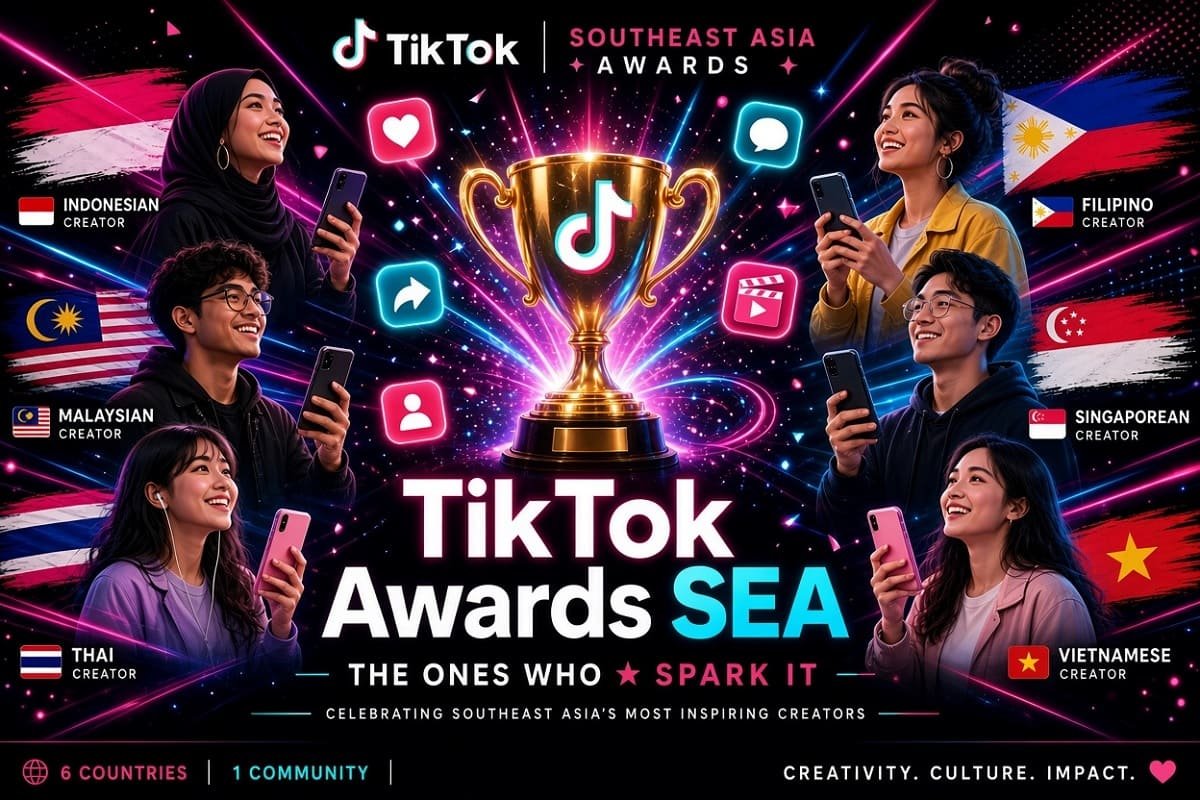 TikTok Gelar SEA Awards Perdana, Kreator Indonesia Bersaing dengan 5 Negara ASEAN