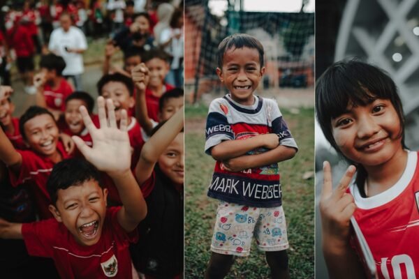 Ole Romeny Bagikan Foto-Foto Anak Indonesia, “Kalian Adalah Masa Depan”