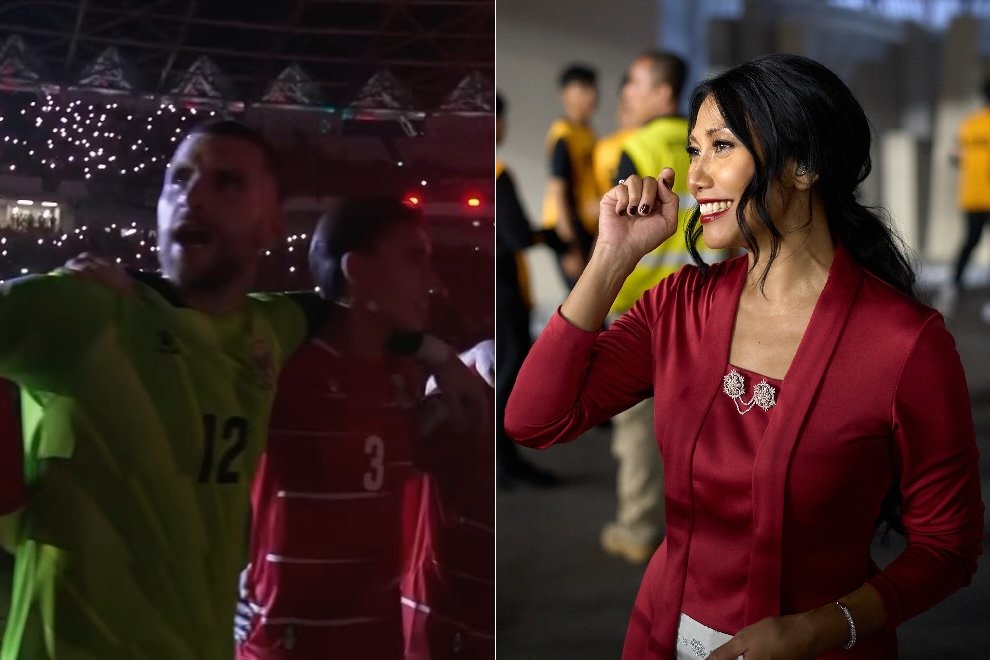 372-Anggun C Sasmi Closing Ceremony FIFA ASEAN CUP 2026 Anggun C. Sasmi Nangis dan Terharu Nyanyikan ‘Tanah Airku’ di Closing Ceremony FIFA ASEAN Cup 2026