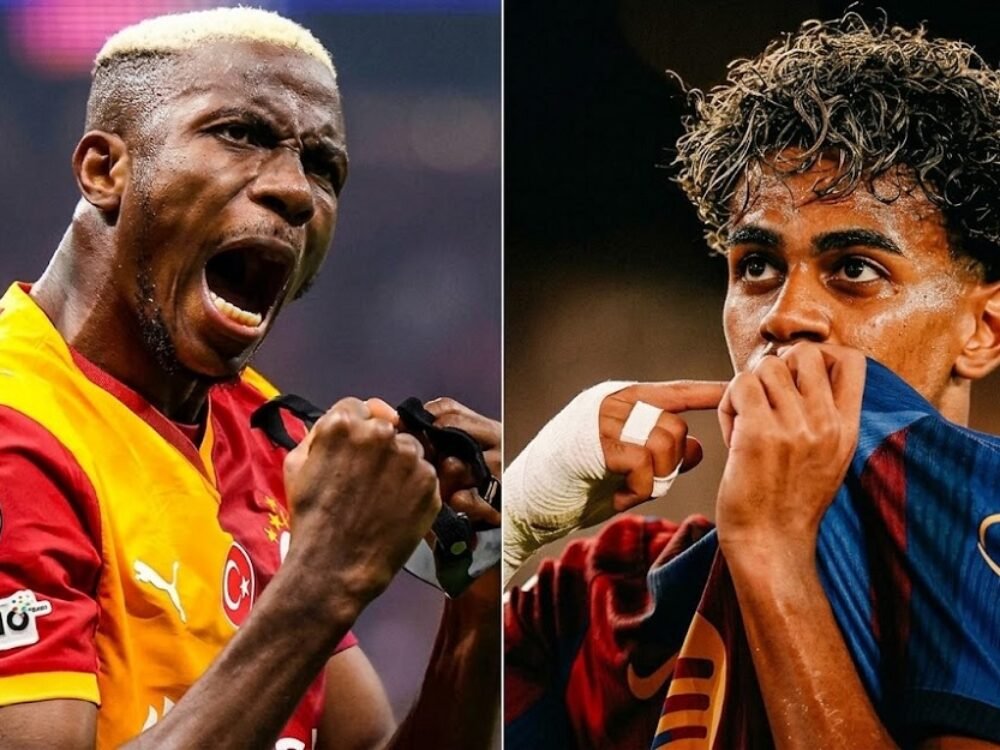 647-Victor Osimhen-Lamine Yamal Preview Galatasaray vs Barcelona, Laga Sengit di Rams Park