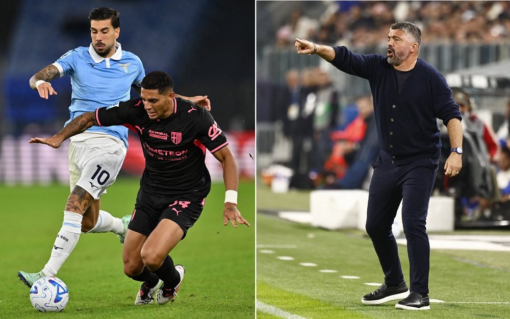 659-Lazio vs Parma dan Gennaro Gattuso Kalahkan Parma 2-1, Gennaro Gattuso Sebut Lazio Belum Layak di Puncak Klasemen