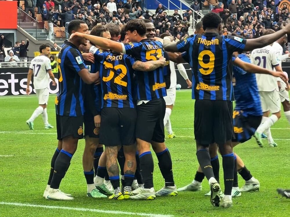 Sempat Tertinggal, Inter Milan Ungguli Fiorentina 2-1
